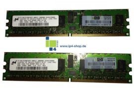 HP 4 GB (2x2GB) Advanced ECC PC-2 6400P 800 MHz DDRII SDRAM Kit 240 PIN REF